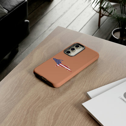 Michigan Upper Peninsula Tough Phone Case (Copper Patriot Edition) | Samsung & Pixel Android