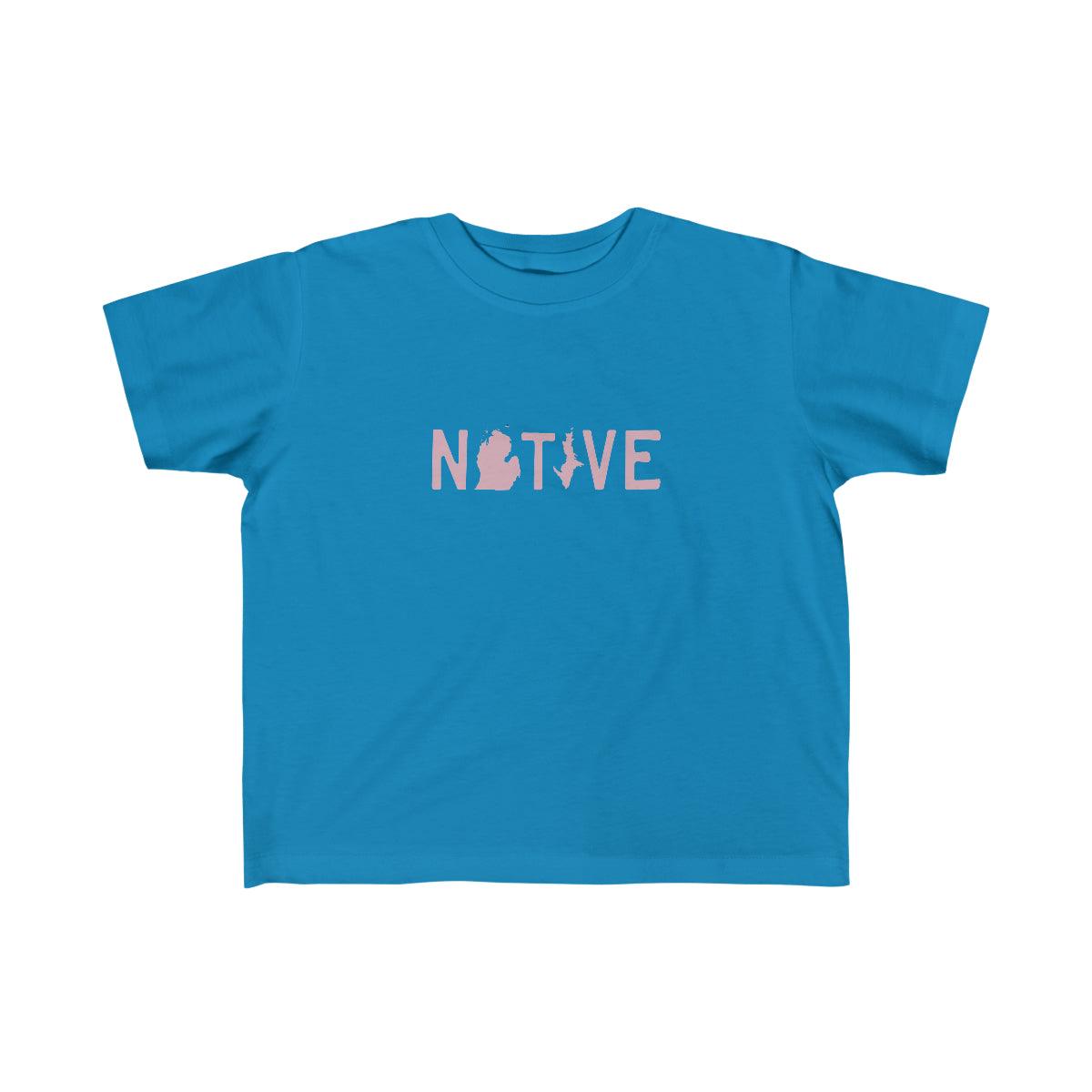 Michigan 'Native' T-Shirt | Toddler Short Sleeve - Circumspice Michigan