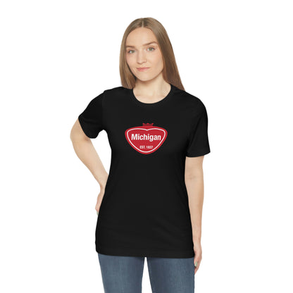 'Michigan EST. 1837' T-Shirt (Local Sodapop Parody) | Unisex Standard Fit