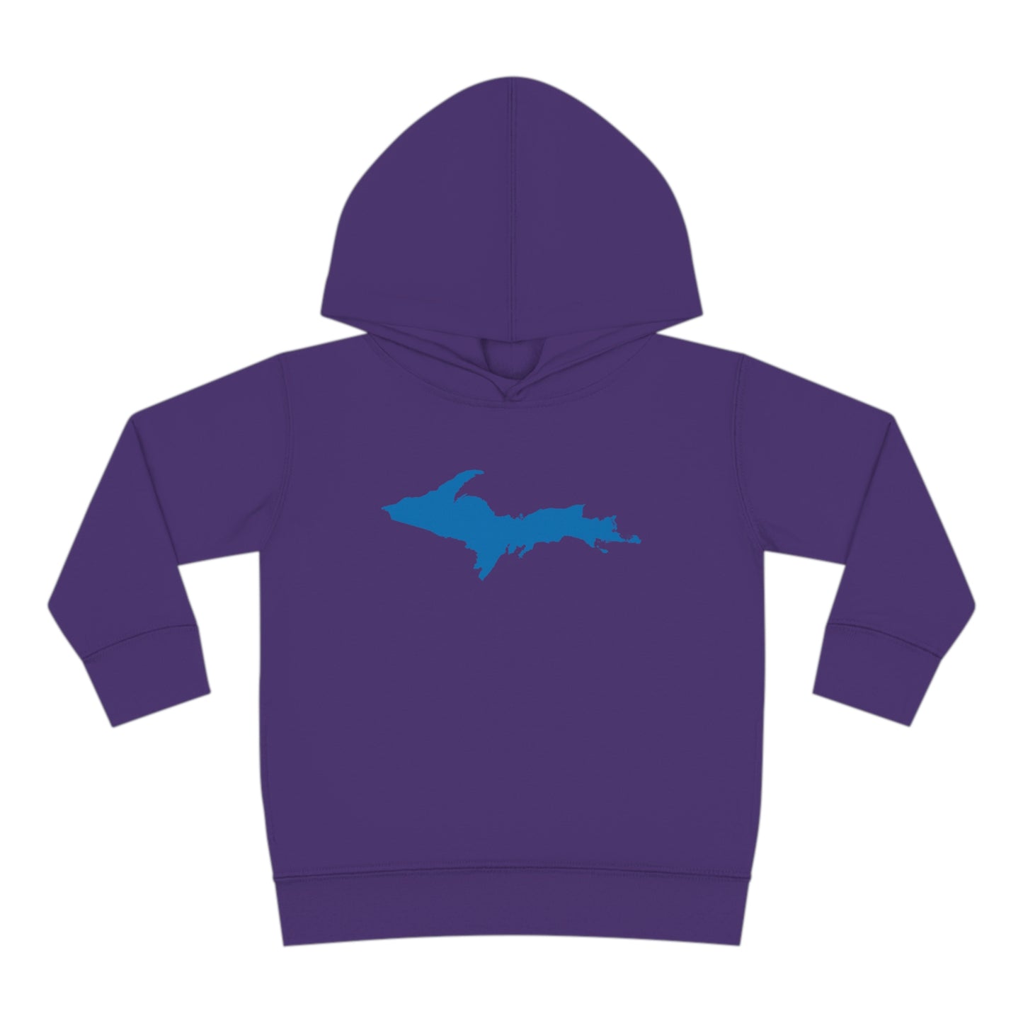 Michigan Upper Peninsula Hoodie (w/ Azure UP Outline) | Unisex Toddler