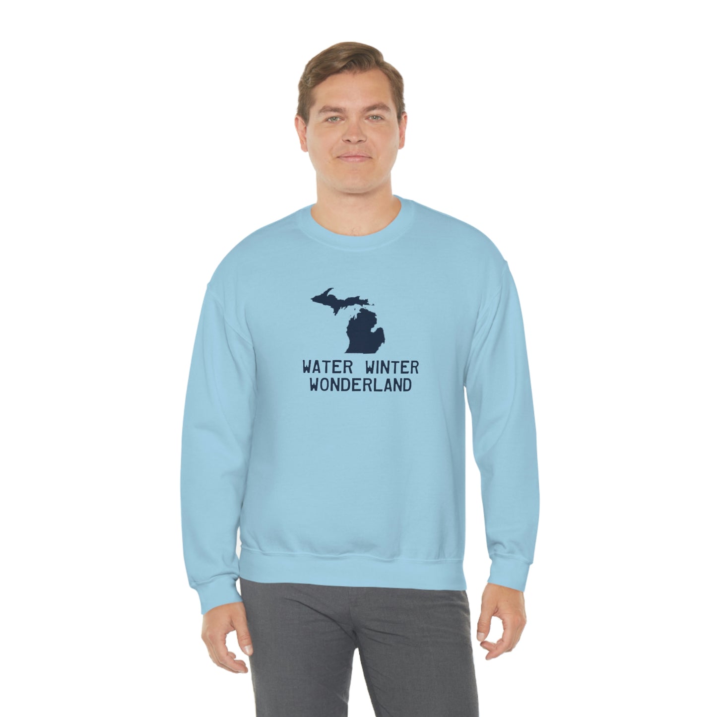 Michigan 'Water Winter Wonderland' Sweatshirt | Unisex Standard