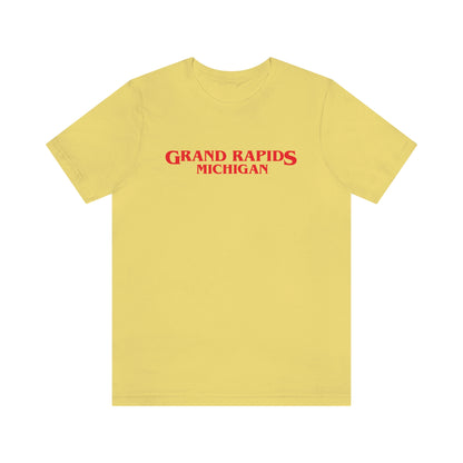 'Grand Rapids Michigan' ' T-Shirt (1980s Drama Parody) | Unisex Standard Fit