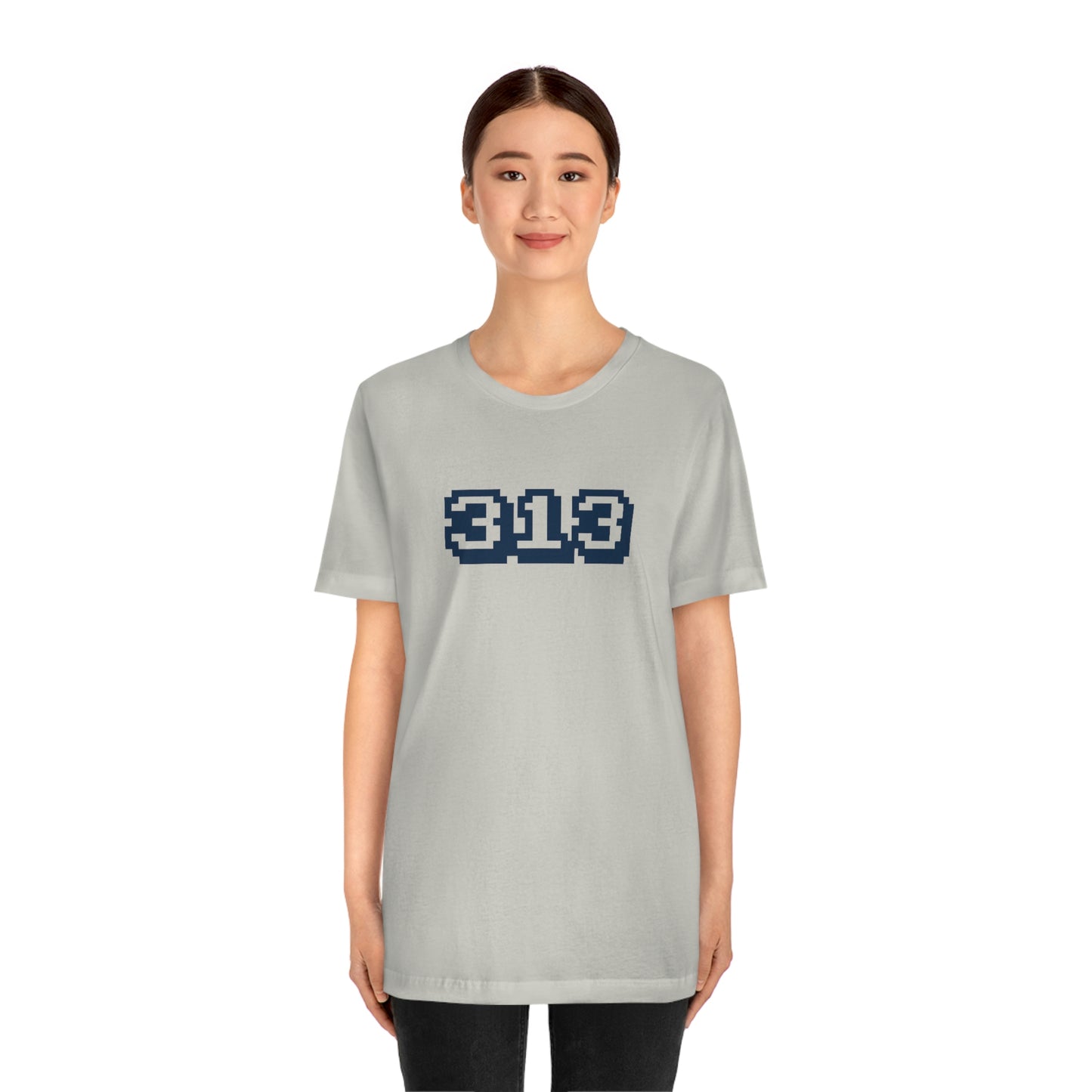 Detroit '313' T-Shirt (Arcade Font) | Unisex Standard Fit