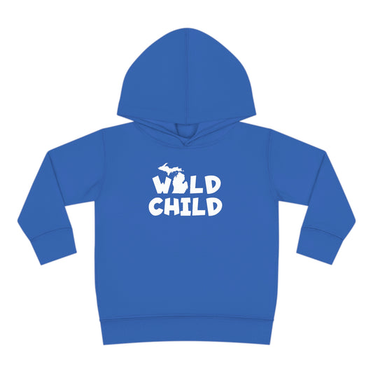 Michigan 'Wild Child' Hoodie (Whimsical Sans Font) | Unisex Toddler