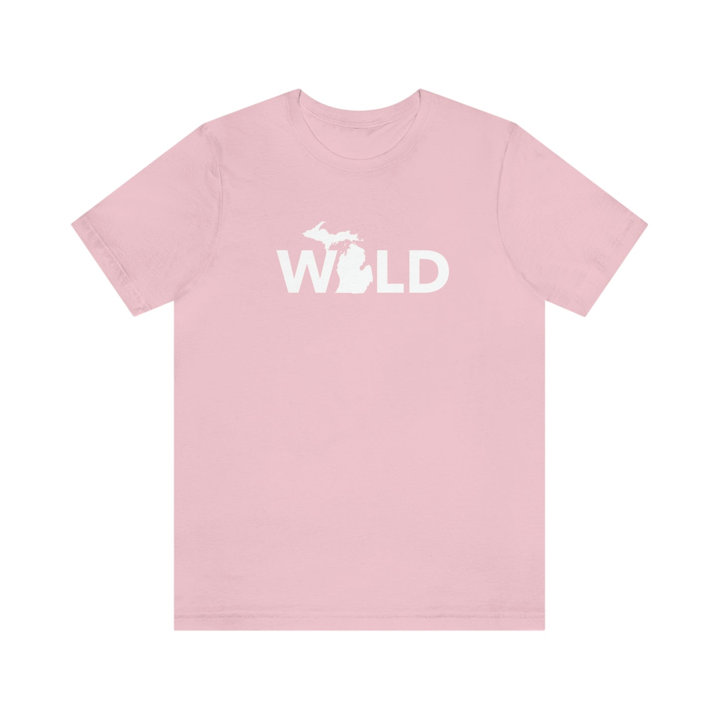 Michigan 'Wild' T-Shirt (Geometric Sans Font) | Unisex Standard Fit