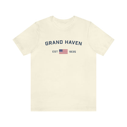 'Grand Haven EST 1835' T-Shirt | Unisex Standard Fit