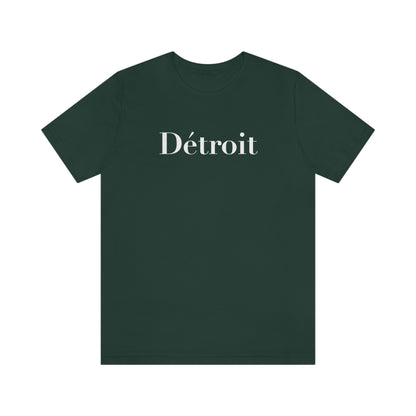 'Détroit' T-Shirt (Didot Font) | Unisex Standard Fit