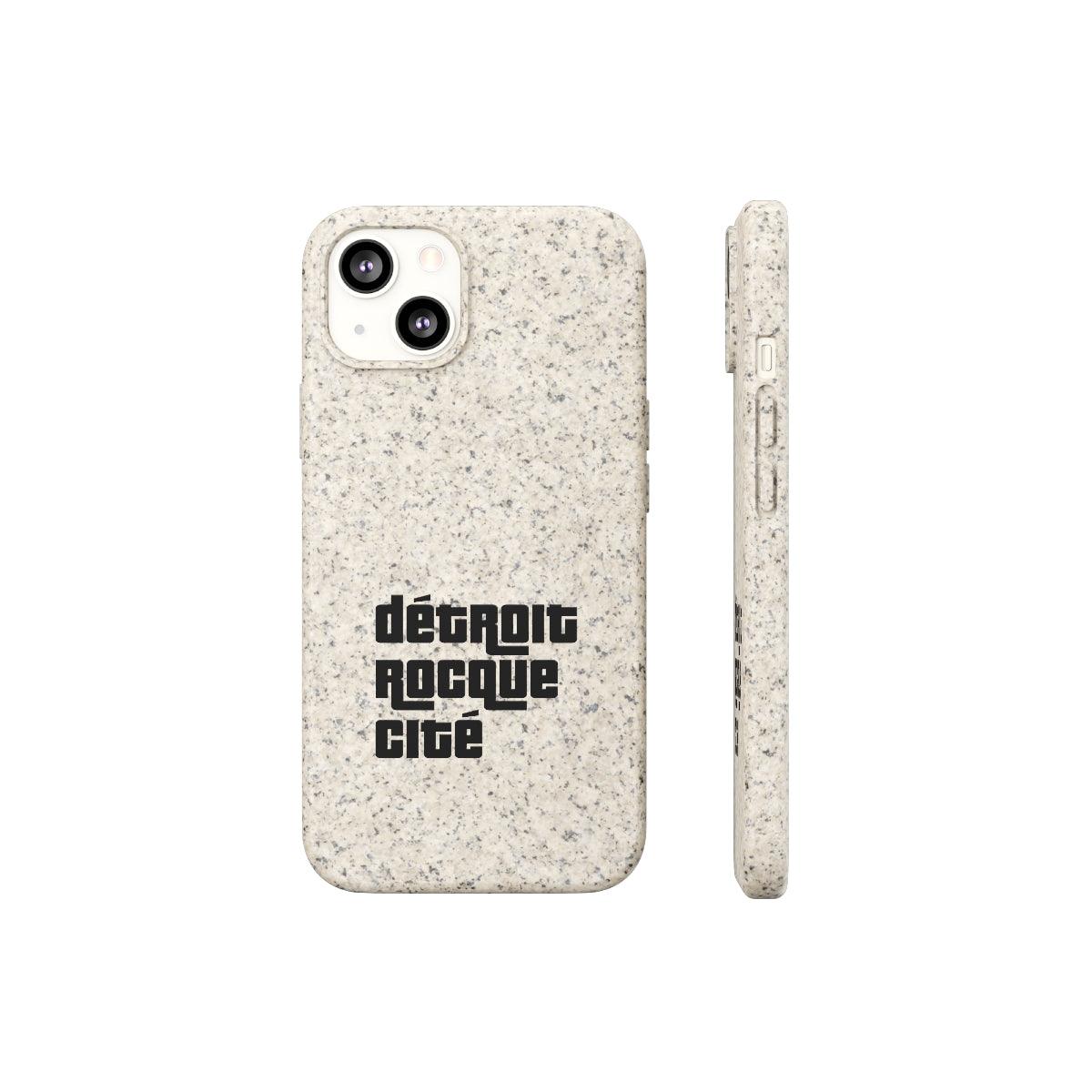 'Détroit Rocque Cité' Phone Cases (1970s Font) | Android & iPhone - Circumspice Michigan