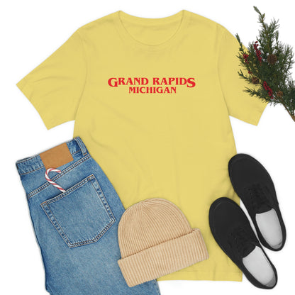'Grand Rapids Michigan' ' T-Shirt (1980s Drama Parody) | Unisex Standard Fit