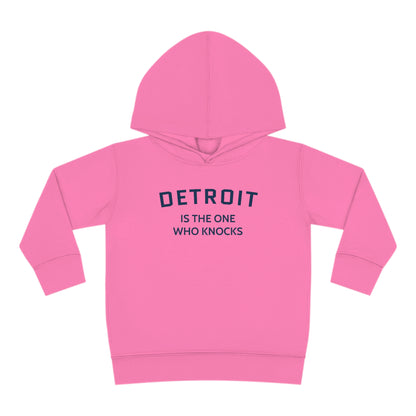 'Detroit is the One Who Knocks' Hoodie | Unisex Toddler