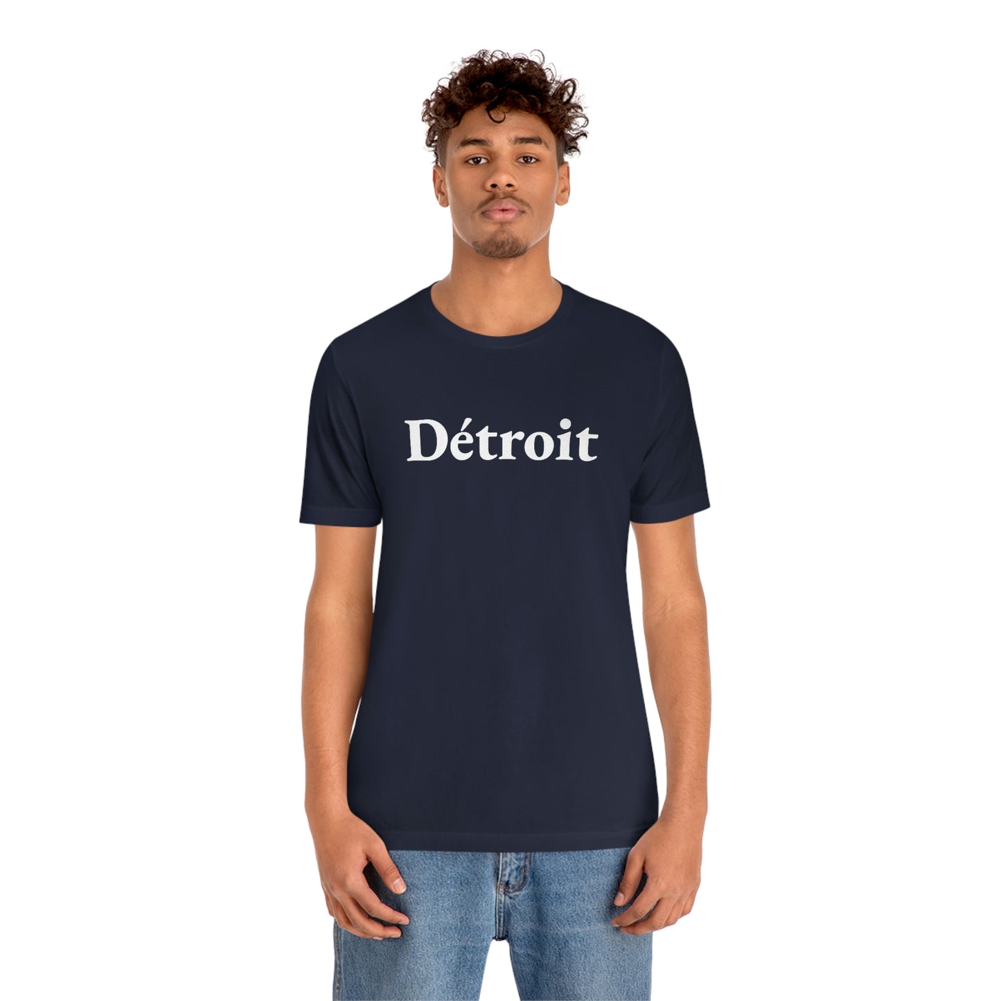 'Détroit' T-Shirt (Garamond Font) | Unisex Standard Fit