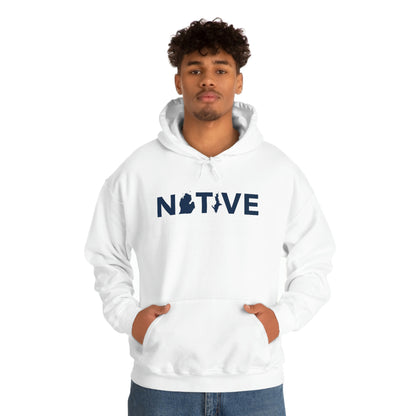 Michigan 'Native' Hoodie (Geometric Sans Font) | Unisex Standard