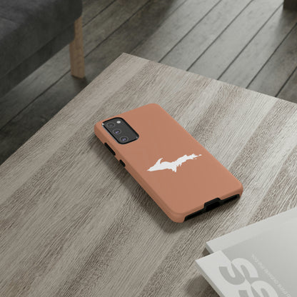 Michigan Upper Peninsula Tough Phone Case (Copper Colored Edition) | Samsung & Pixel Android