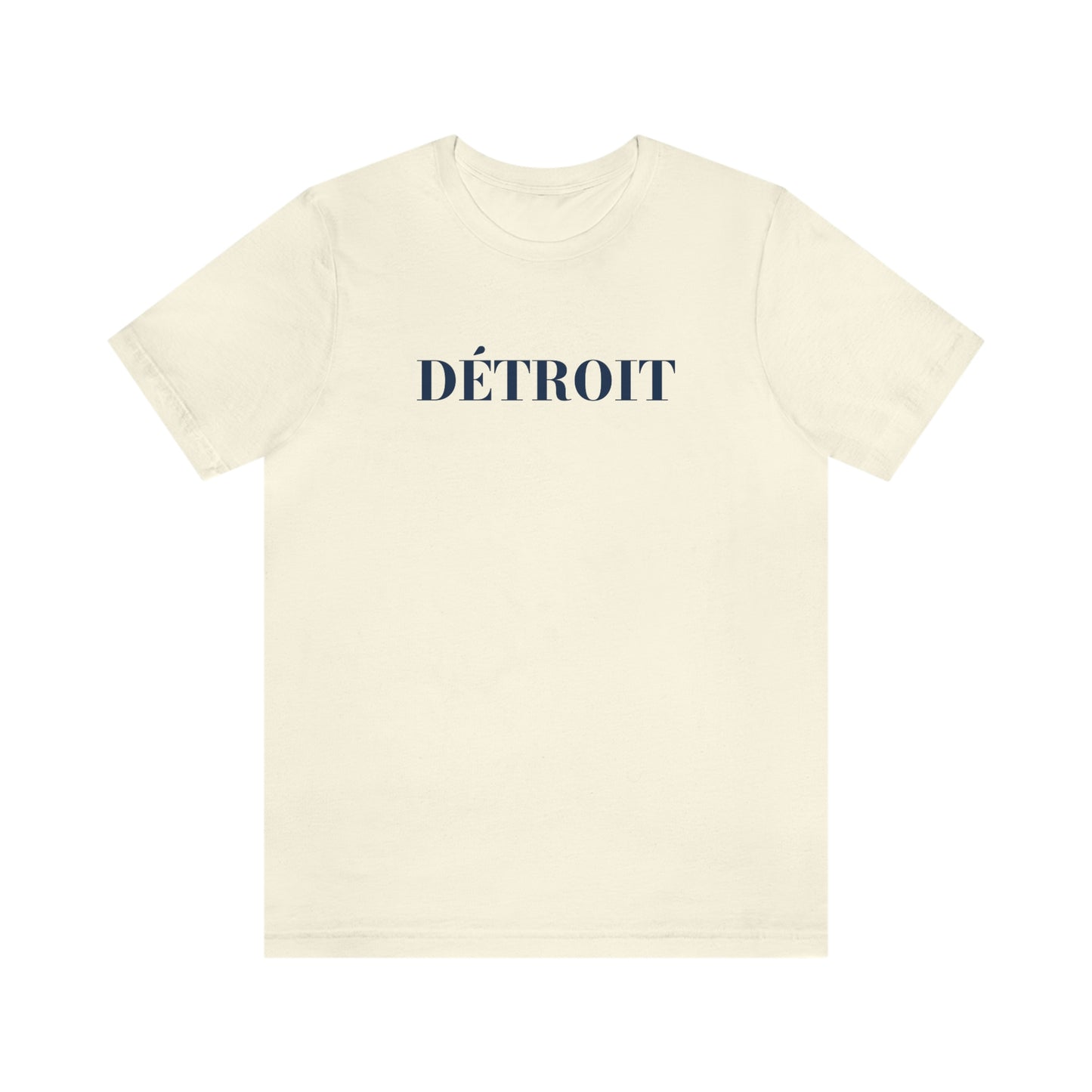 'Détroit' T-Shirt (Didone Font) | Unisex Standard Fit