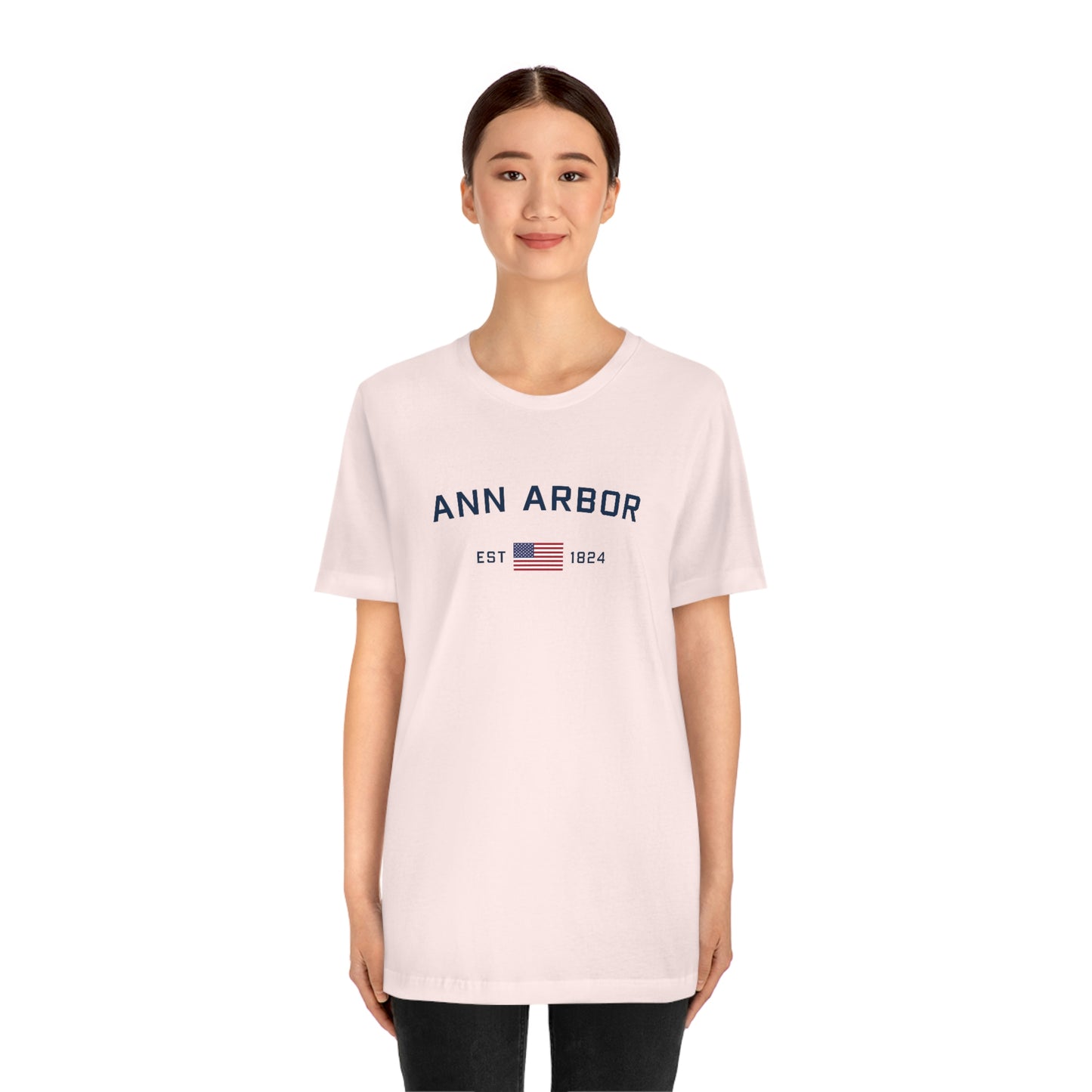 'Ann Arbor EST 1824' T-Shirt | Unisex Standard Fit