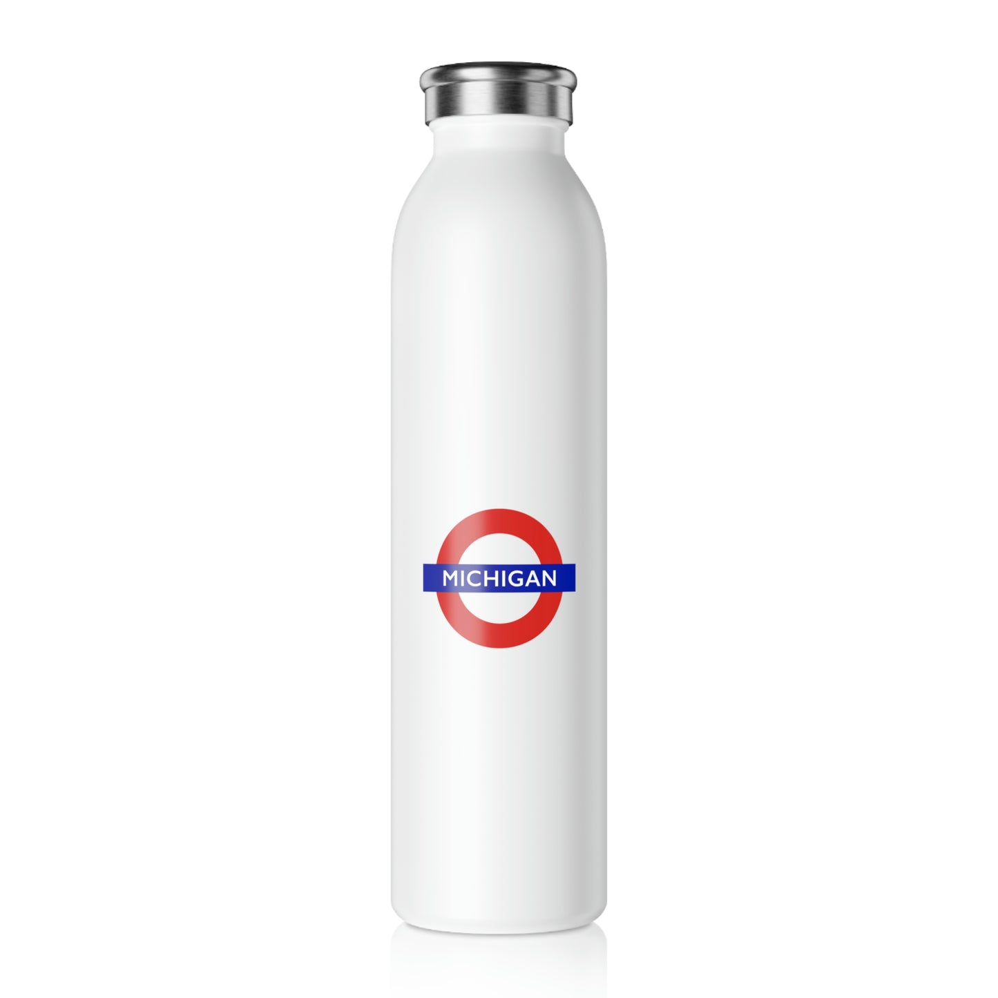 Michigan Water Bottle (London Tube Parody) | 20oz Double-Walled