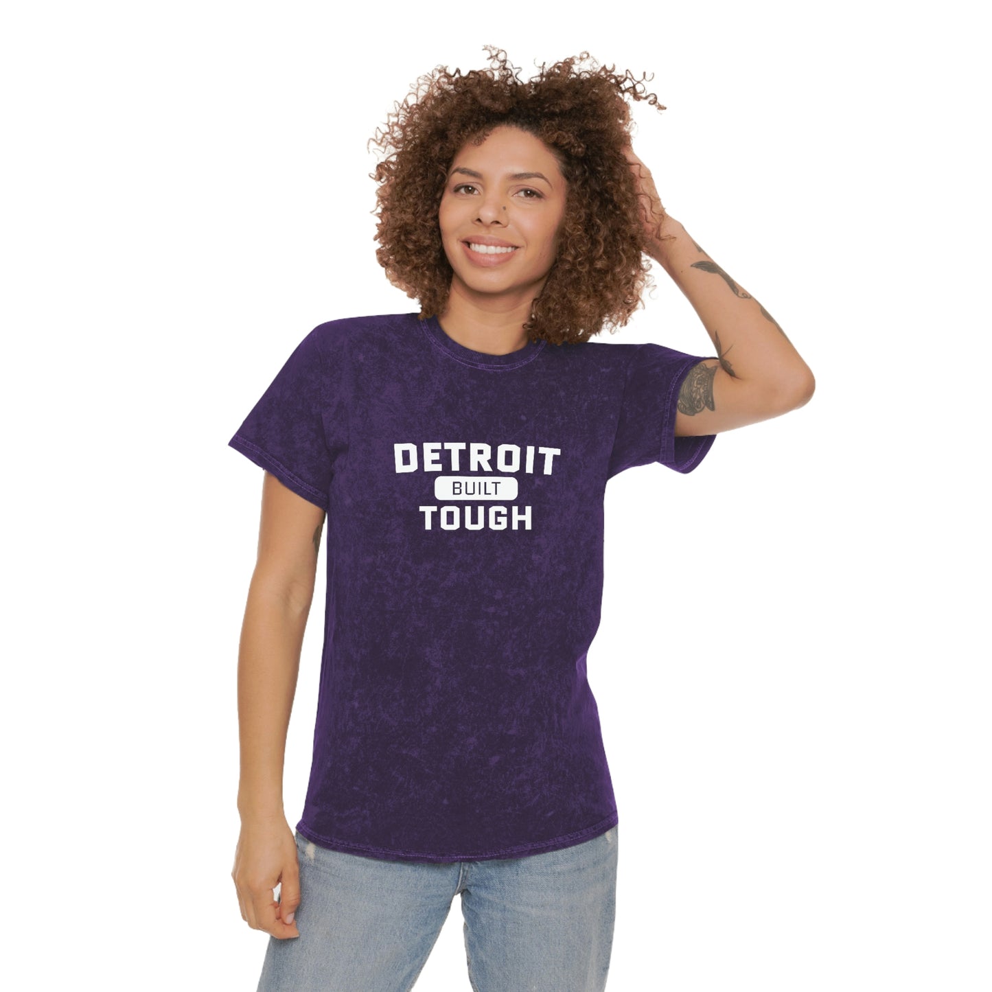 'Built Detroit Tough' Mineral Wash T-Shirt