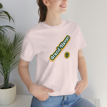 'Grand Haven - Authentically Michigan' Parody T-Shirt | Unisex Standard Fit