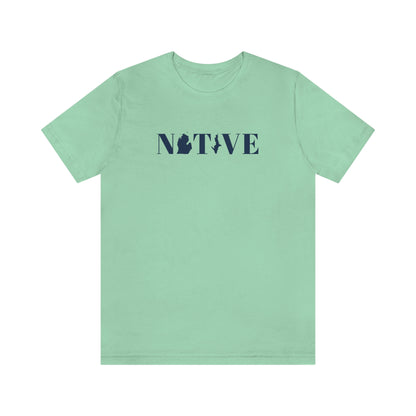 Michigan 'Native' T-Shirt (Didone Font) | Unisex Standard Fit