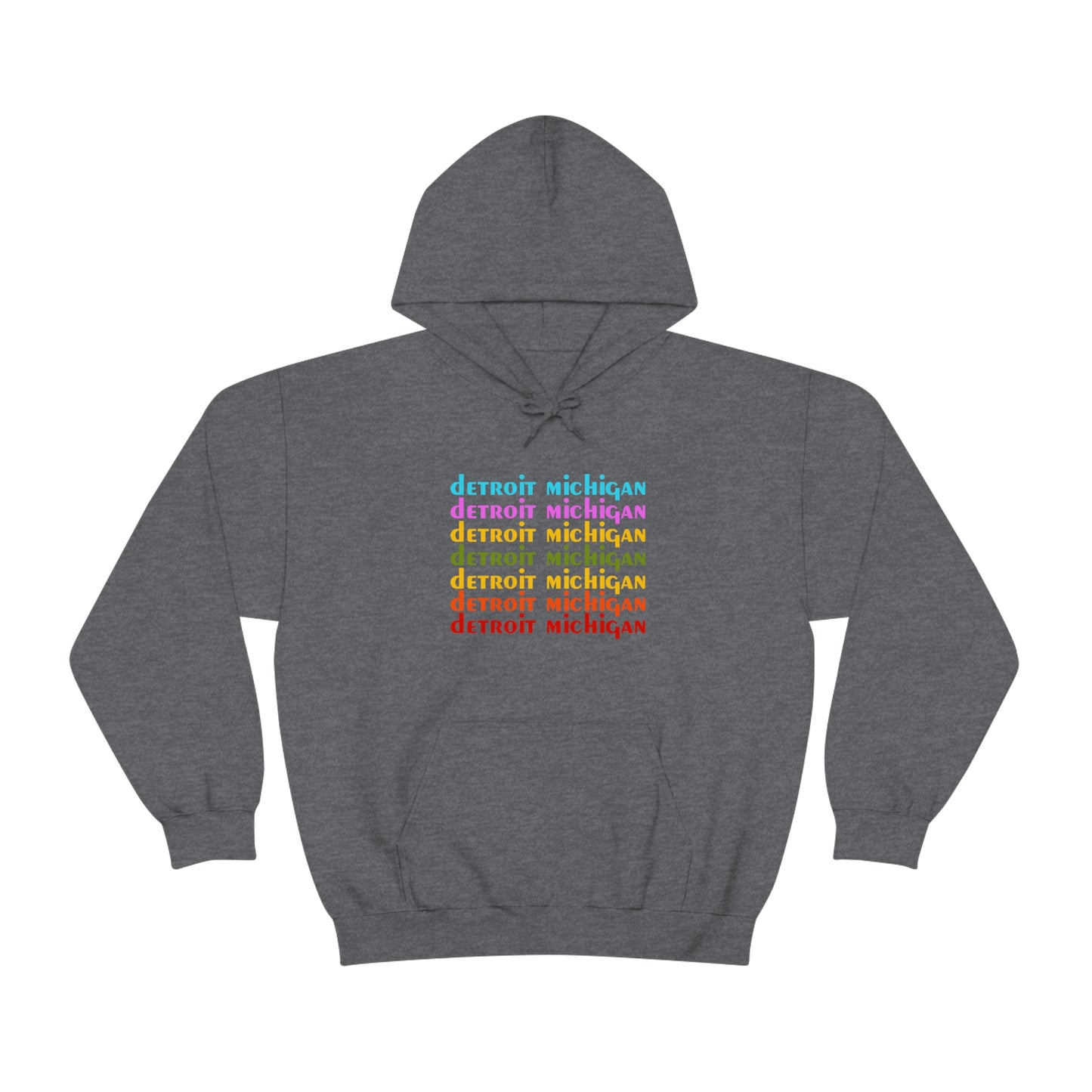 'Detroit Michigan' Hoodie (1970s Sitcom Parody) | Unisex Standard