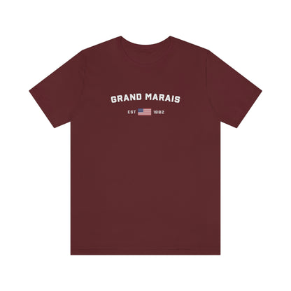 'Grand Marais EST 1882' T-Shirt | Unisex Standard Fit