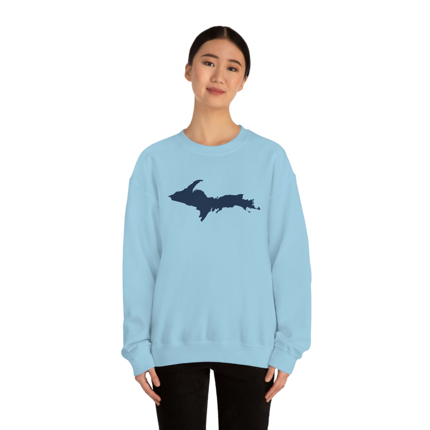 Michigan Upper Peninsula Sweatshirt (w/ UP Outline) | Unisex Standard