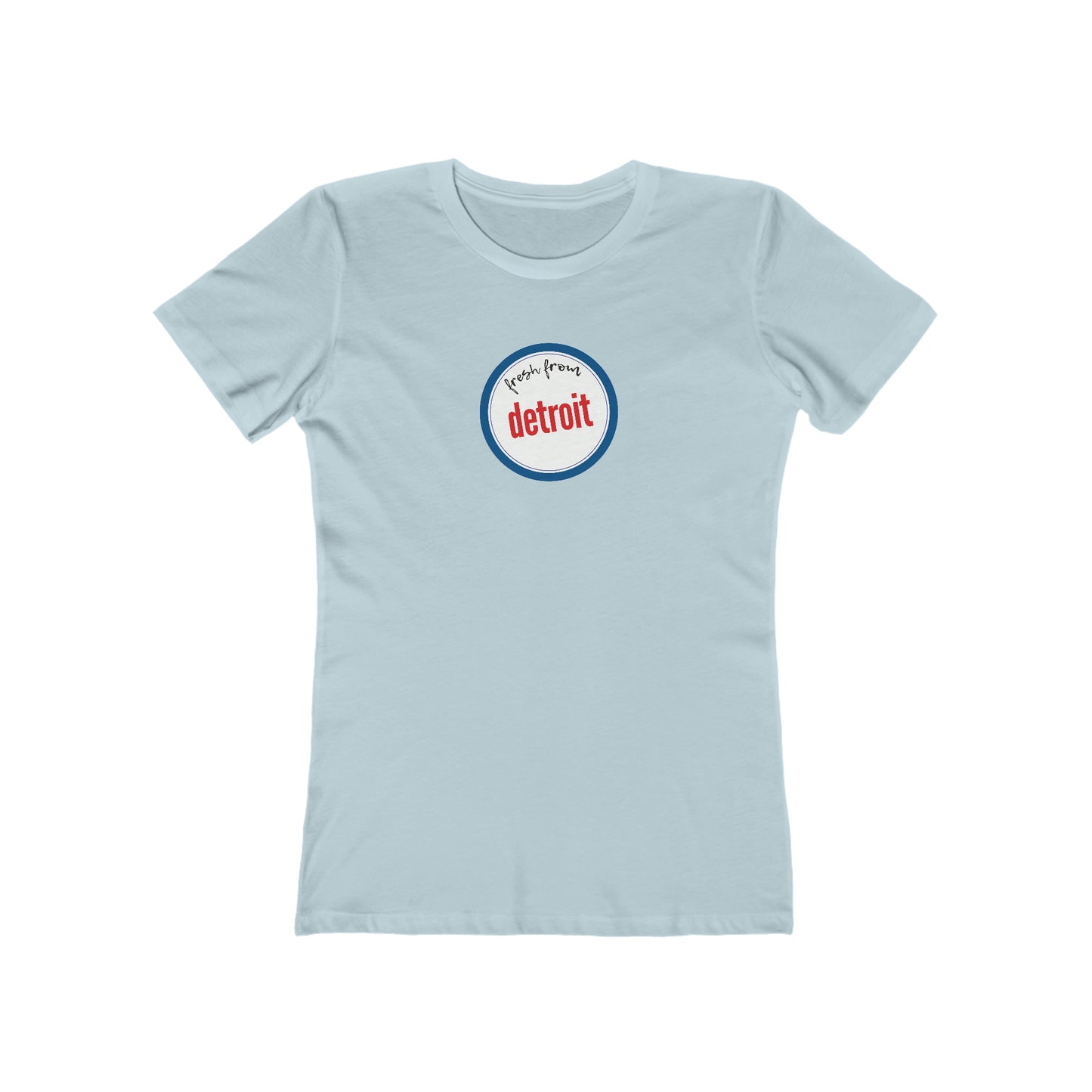 'Fresh From Detroit' T-Shirt | Women's Boyfriend Cut