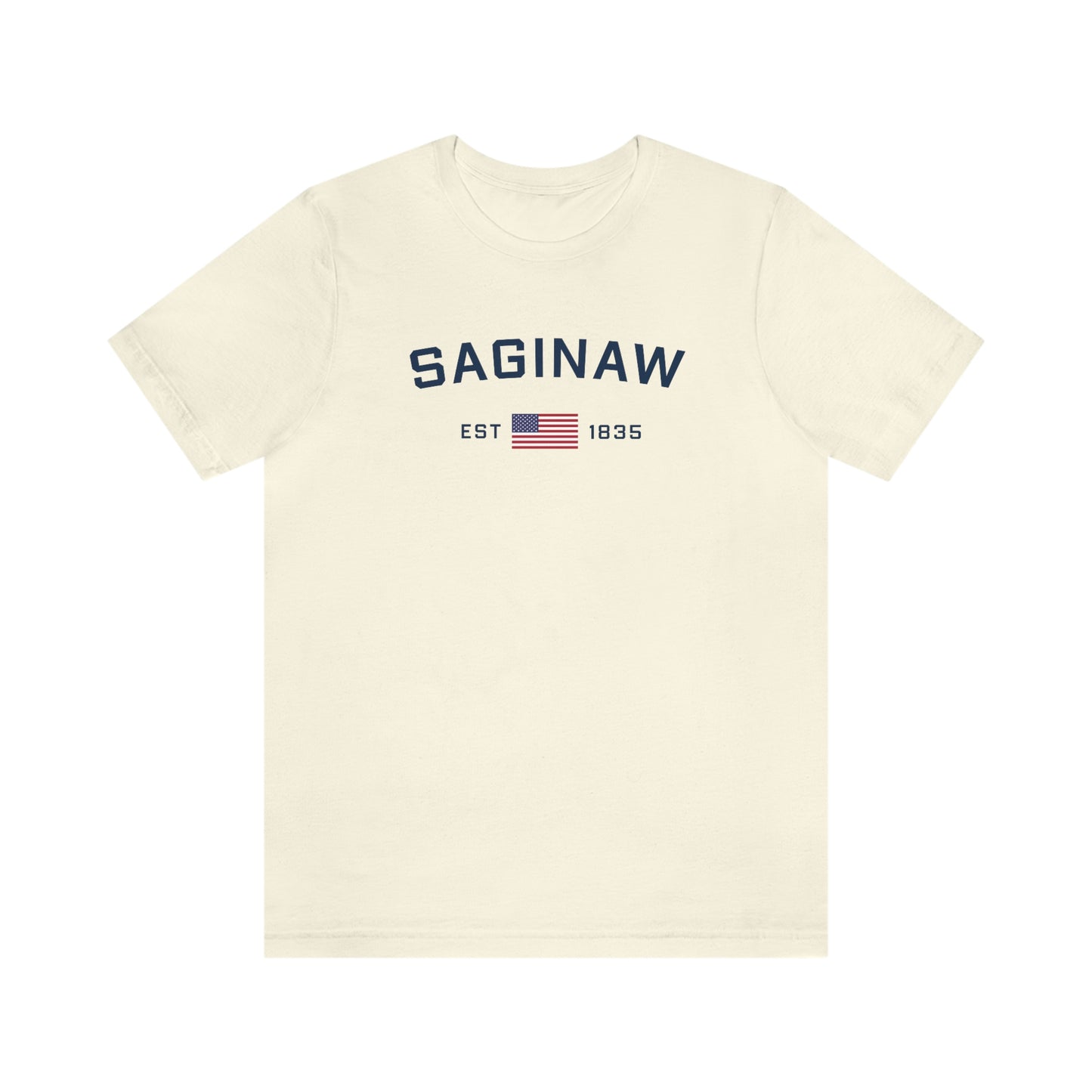 'Saginaw EST 1835' T-Shirt | Unisex Standard Fit