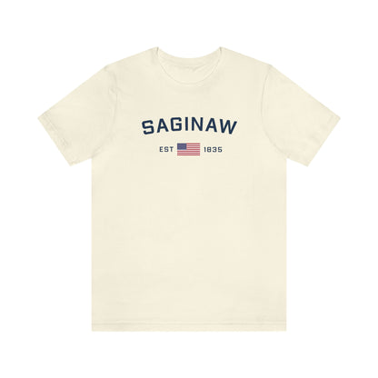 'Saginaw EST 1835' T-Shirt | Unisex Standard Fit