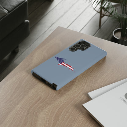 Michigan Upper Peninsula Tough Phone Case (B-24 Liberator w/ UP USA Flag Outline) | Samsung & Pixel Android