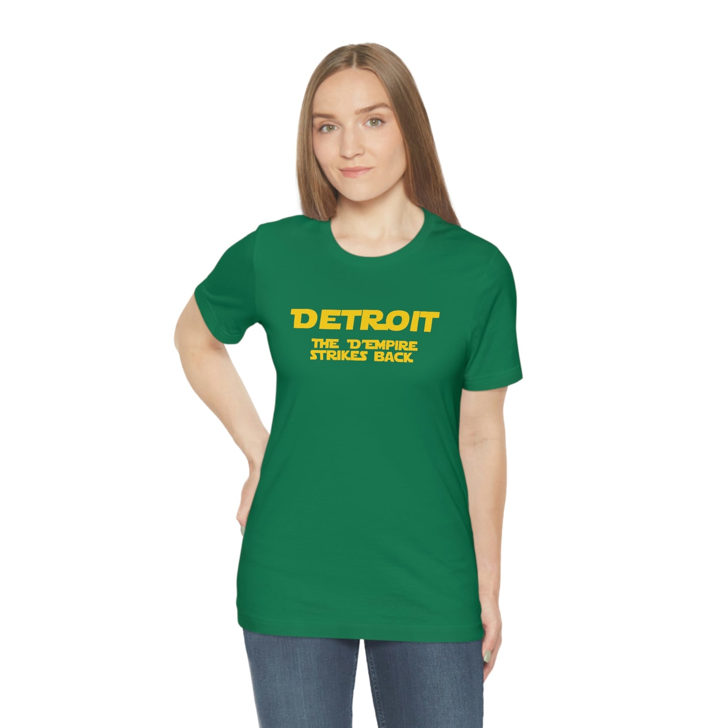 'Detroit the D'Empire Strikes Back' T-Shirt (1970s Sci-Fi Parody) | Unisex Standard Fit