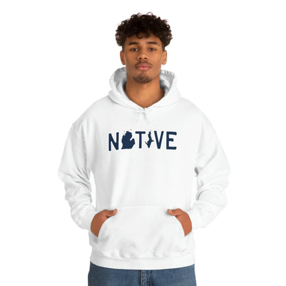 Michigan 'Native' Hoodie (Licence Plate Font) | Unisex Standard