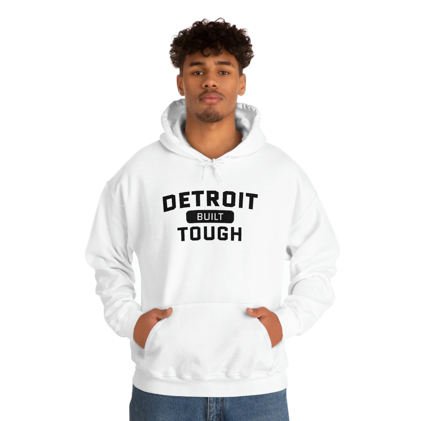 'Built Detroit Tough' Hoodie | Unisex Standard