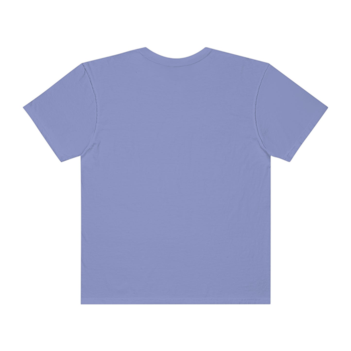 Michigan Upper Peninsula T-Shirt (w/ Azure UP Outline) | Unisex Garment-Dyed