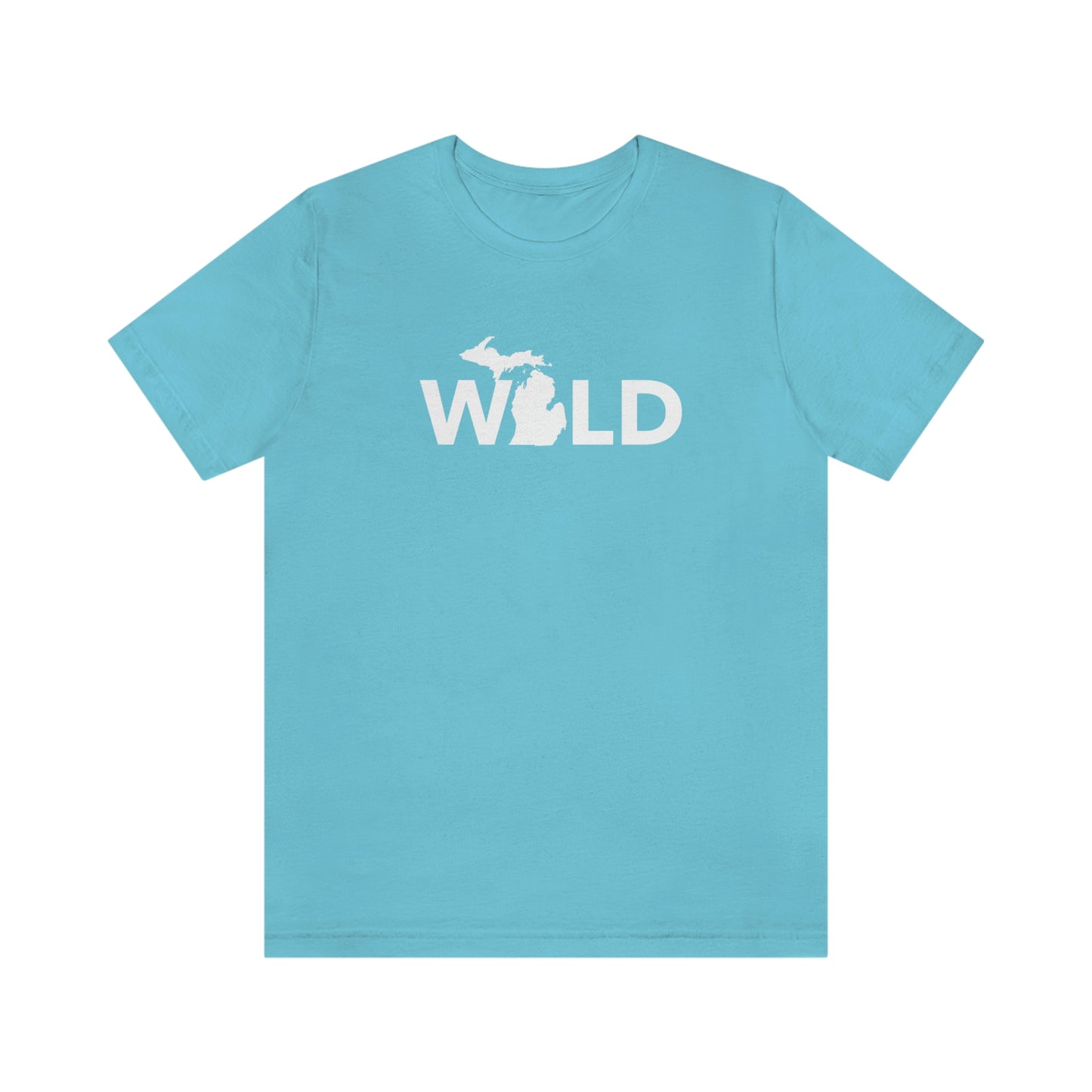 Michigan 'Wild' T-Shirt (Geometric Sans Font) | Unisex Standard Fit