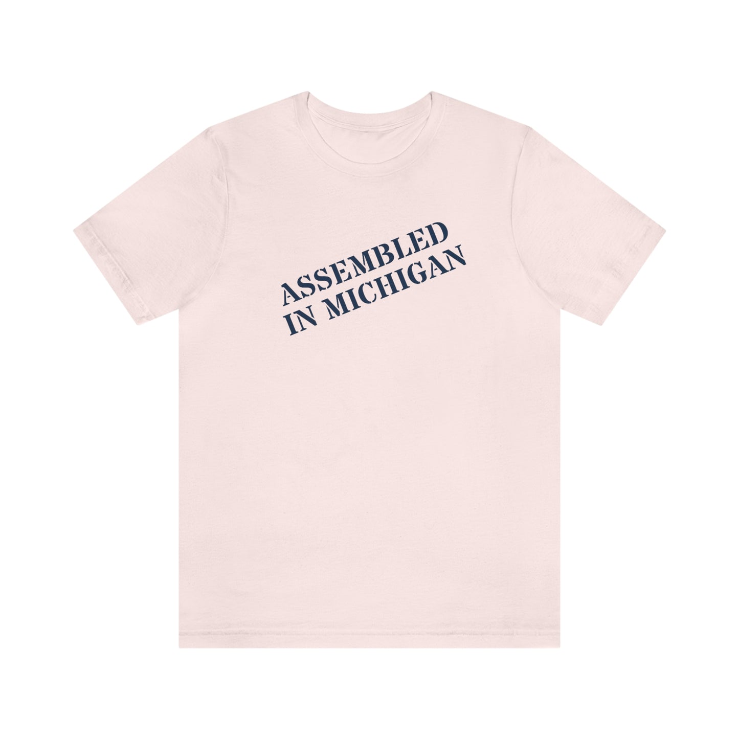 'Assembled in Michigan' T-Shirt | Unisex Standard Fit