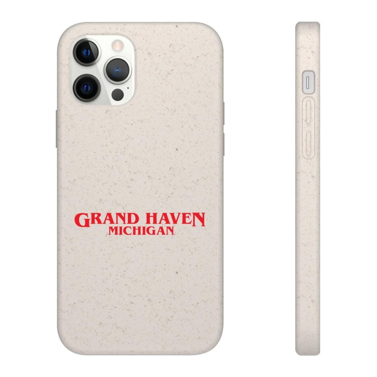 'Grand Haven Michigan' Phone Cases (1980s Drama Parody) | Android & iPhone - Circumspice Michigan