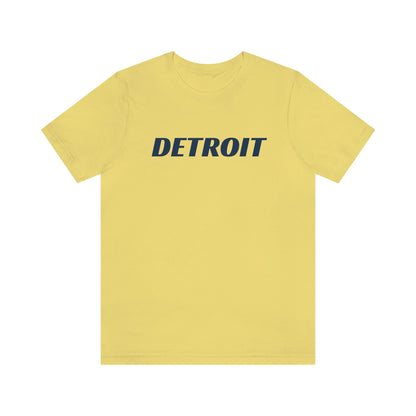 'Detroit' T-Shirt (Racing Font) | Unisex Standard Fit