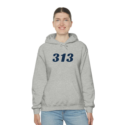 Detroit '313' Hoodie (Racing Font) | Unisex Standard