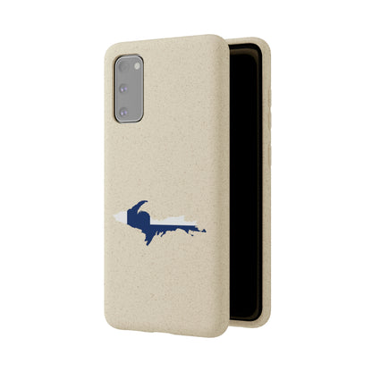 Michigan Upper Peninsula Biodegradable Phone Cases (w/ UP Finland Flag Outline) | Samsung Android