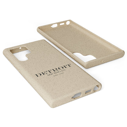 'Detroit Est. 1701' Phone Cases (Black Color) | Android & iPhone