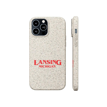 'Lansing Michigan' Phone Cases (1980s Drama Parody) | Android & iPhone - Circumspice Michigan