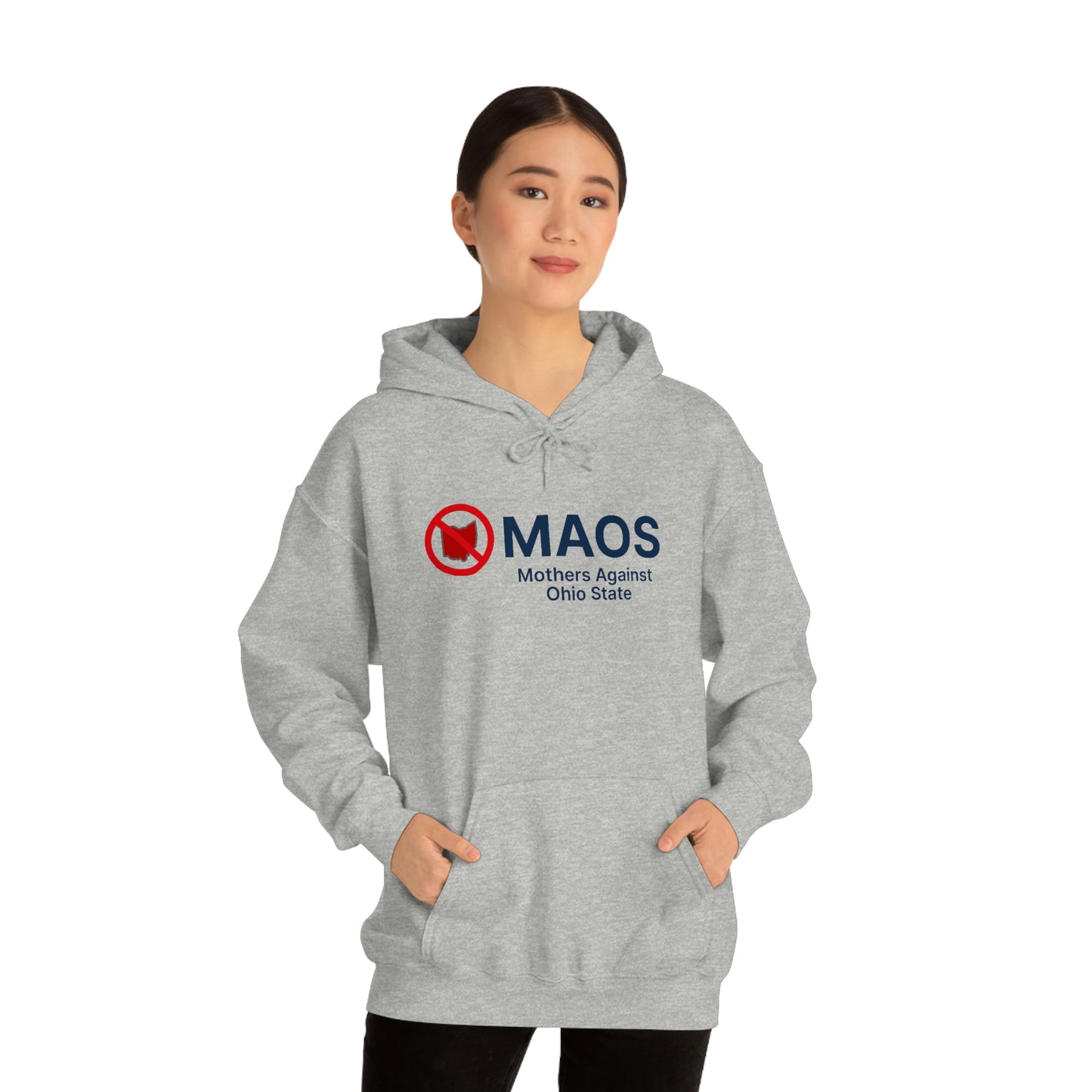 'MAOS Mothers Against Ohio State' Hoodie | Unisex Standard