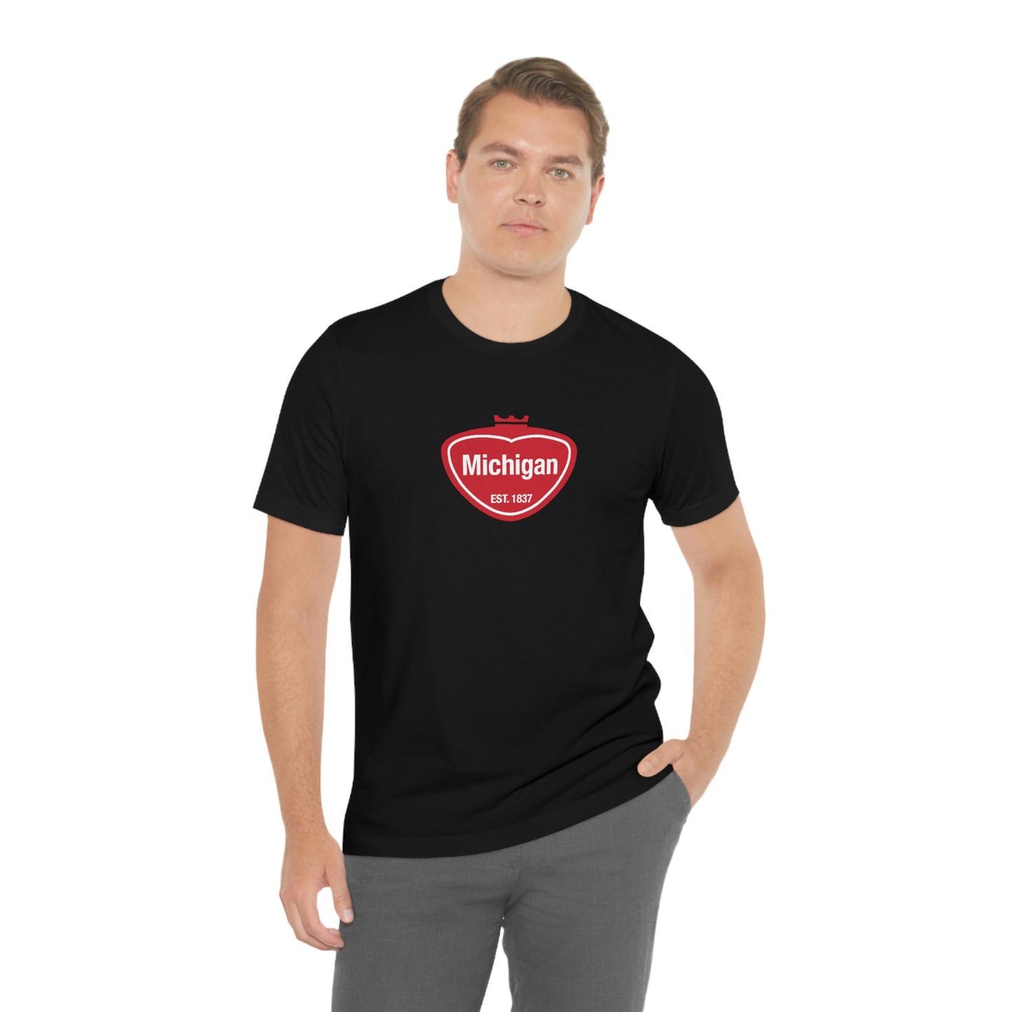 'Michigan EST. 1837' T-Shirt (Local Sodapop Parody) | Unisex Standard Fit