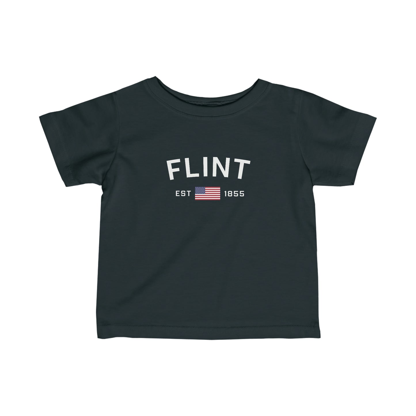 'Flint EST 1855' T-Shirt |  Infant Short Sleeve