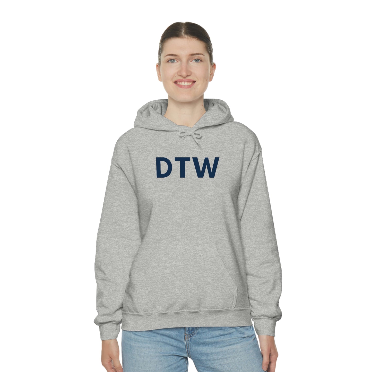 Detroit 'DTW' Hoodie | Unisex Standard