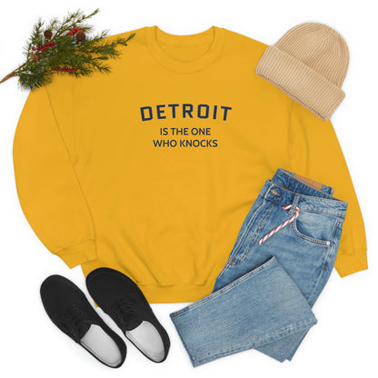 'Detroit is the One Who Knocks' Sweatshirt | Unisex Standard