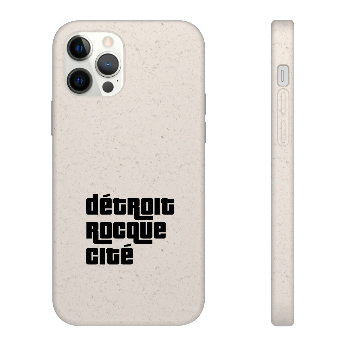 'Détroit Rocque Cité' Phone Cases (1970s Font) | Android & iPhone