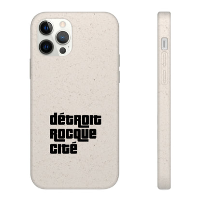 'Détroit Rocque Cité' Phone Cases (1970s Font) | Android & iPhone