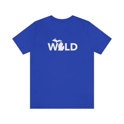 Michigan 'Wild' T-Shirt (Geometric Sans Font) | Unisex Standard Fit